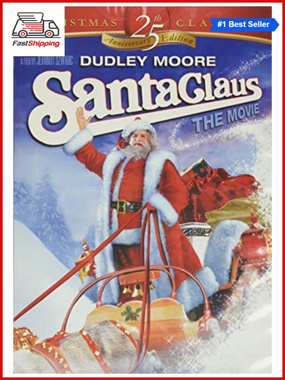 🎅 Santa Claus 25th Anniversary DVD Classic Holiday Movie